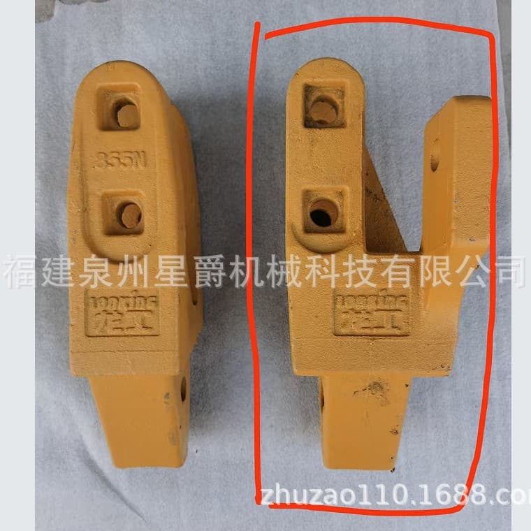 Quanzhou Liugong, Lingong, Longgong 50 loader bucket teeth, tooth roots, tooth sleeves, shovel teeth, shovel tips, 855N