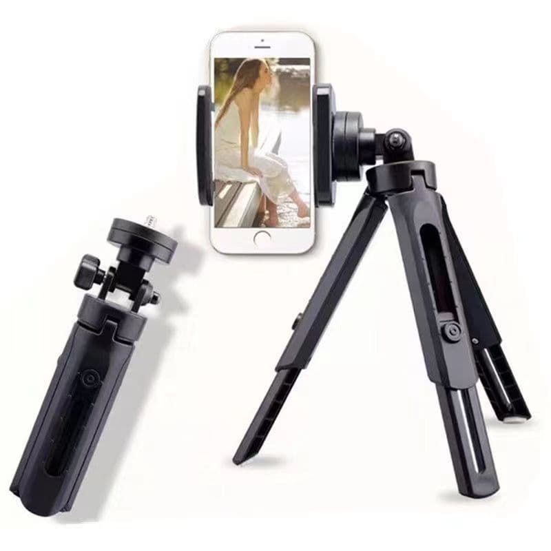 Telescopic mobile phone stand, influencer live streaming selfie tripod, video shooting fixed position universal tripod