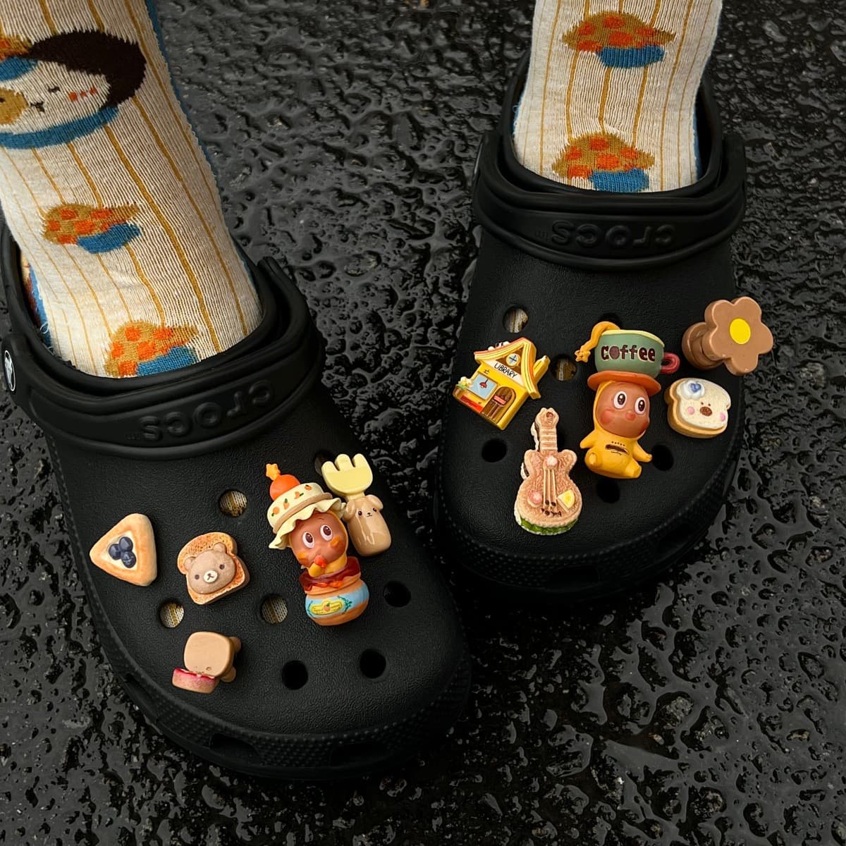 Wholesale DIY Shoe Charms and Buckles for Crocs, Star-Shaped Customizable Decorations, Cute Shoe Surface Accessories