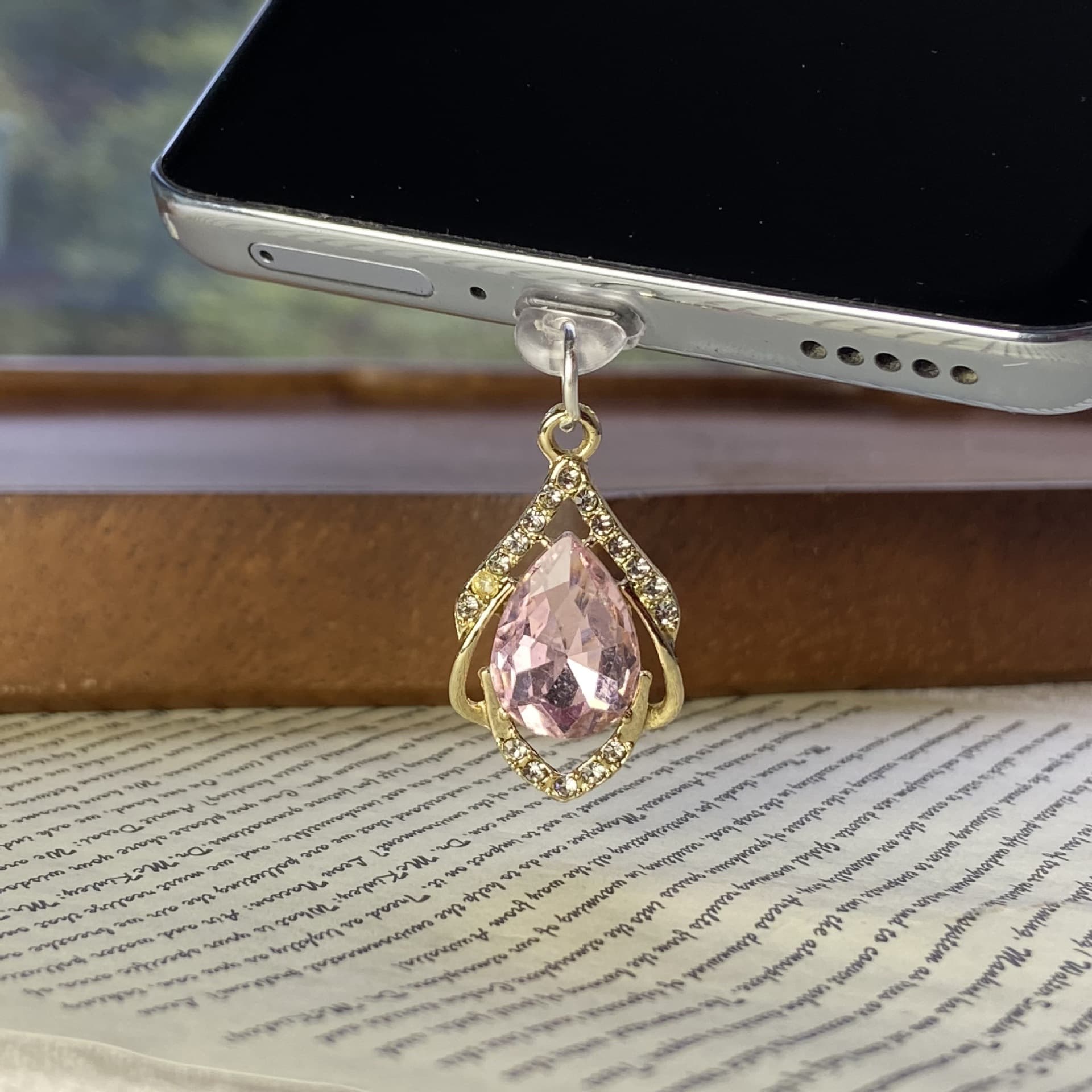 Cute Inlay Dust Plug for Phone - Decorate Your Phone, Keep It Clean and Prevent Debris from Entering