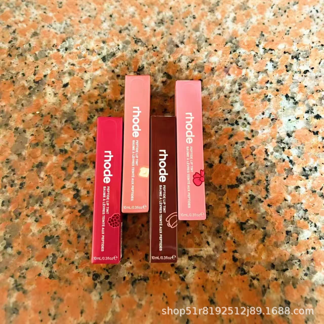 New Rhode Hailey Birthday Limited Edition Lipstick Lip Gloss Lip Plumping Oil Moisturizing Nourishing Lip Color Cross-Border