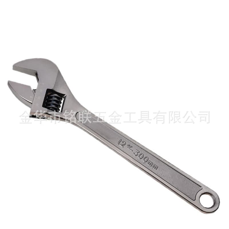 Cross-border hardware tools multi-size adjustable adjustable wrench carbon steel adjustable rebar wrench open-end wrench