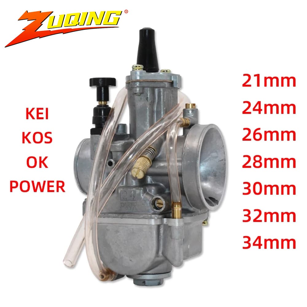 Off-road motorcycle modified carburetor PWK21 24 26 28 30 32 34mm knife carburetor K standard