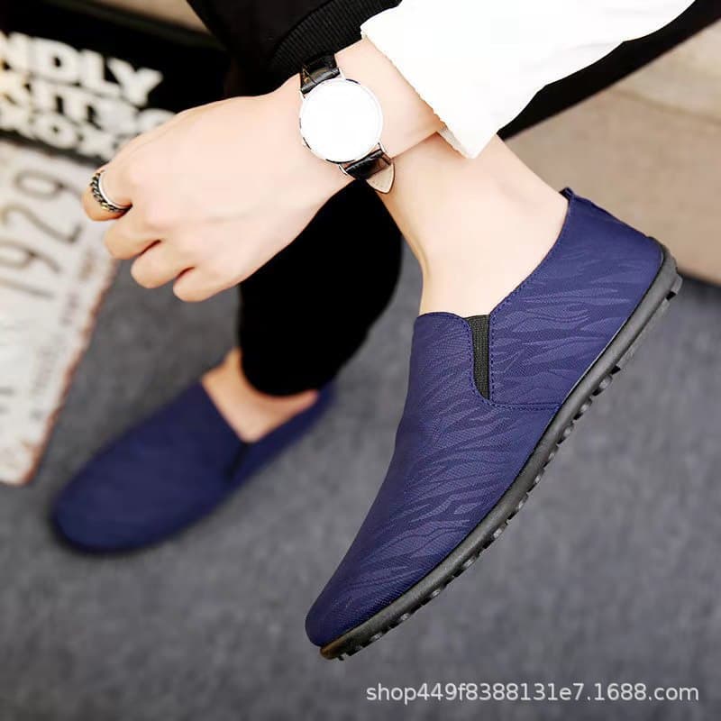 Men's Loafers Manufacturer Bulk Orders Welcome Comfortable Flat Casual British Style 2021