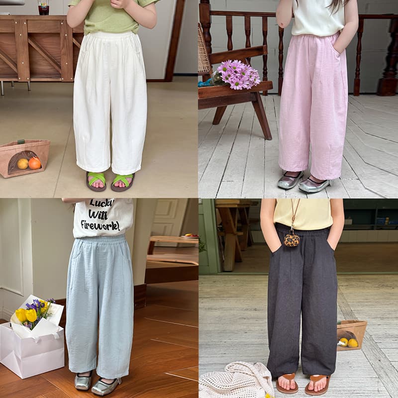 Parent-child style milk leather pants ~ Zhongda girls’ soft and glutinous pants are versatile and easy to wear, thin solid color Korean style casual pants