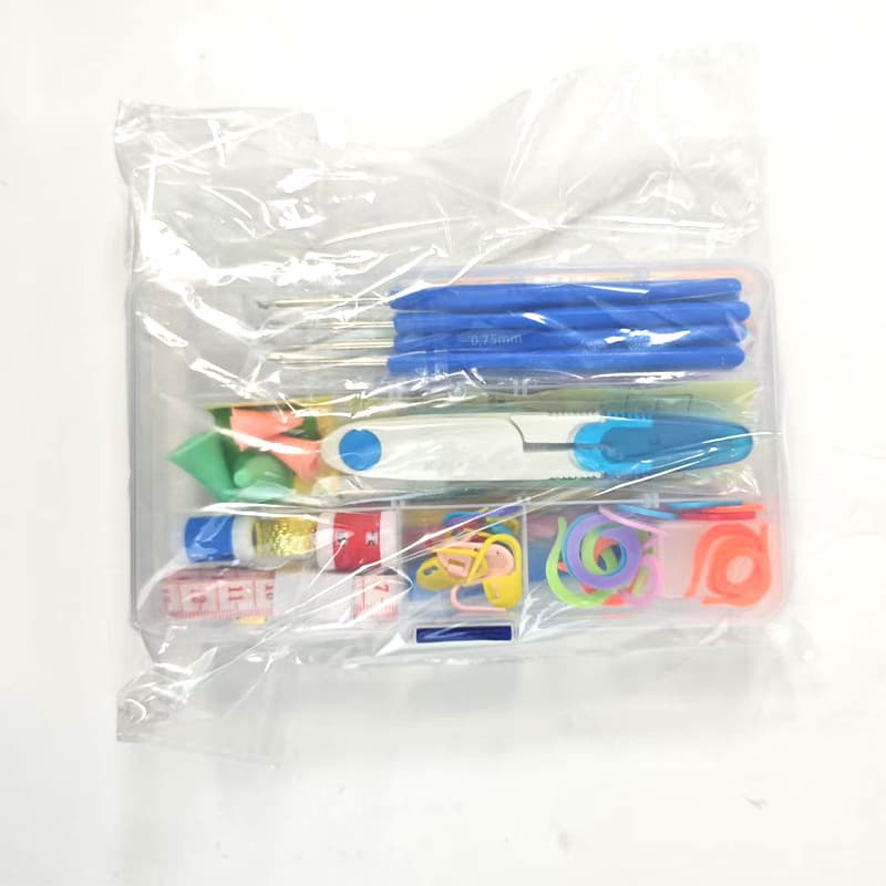 Diverse sweater knitting set 16 single-head sweater needles crochet material package handmade diy sewing and knitting tools