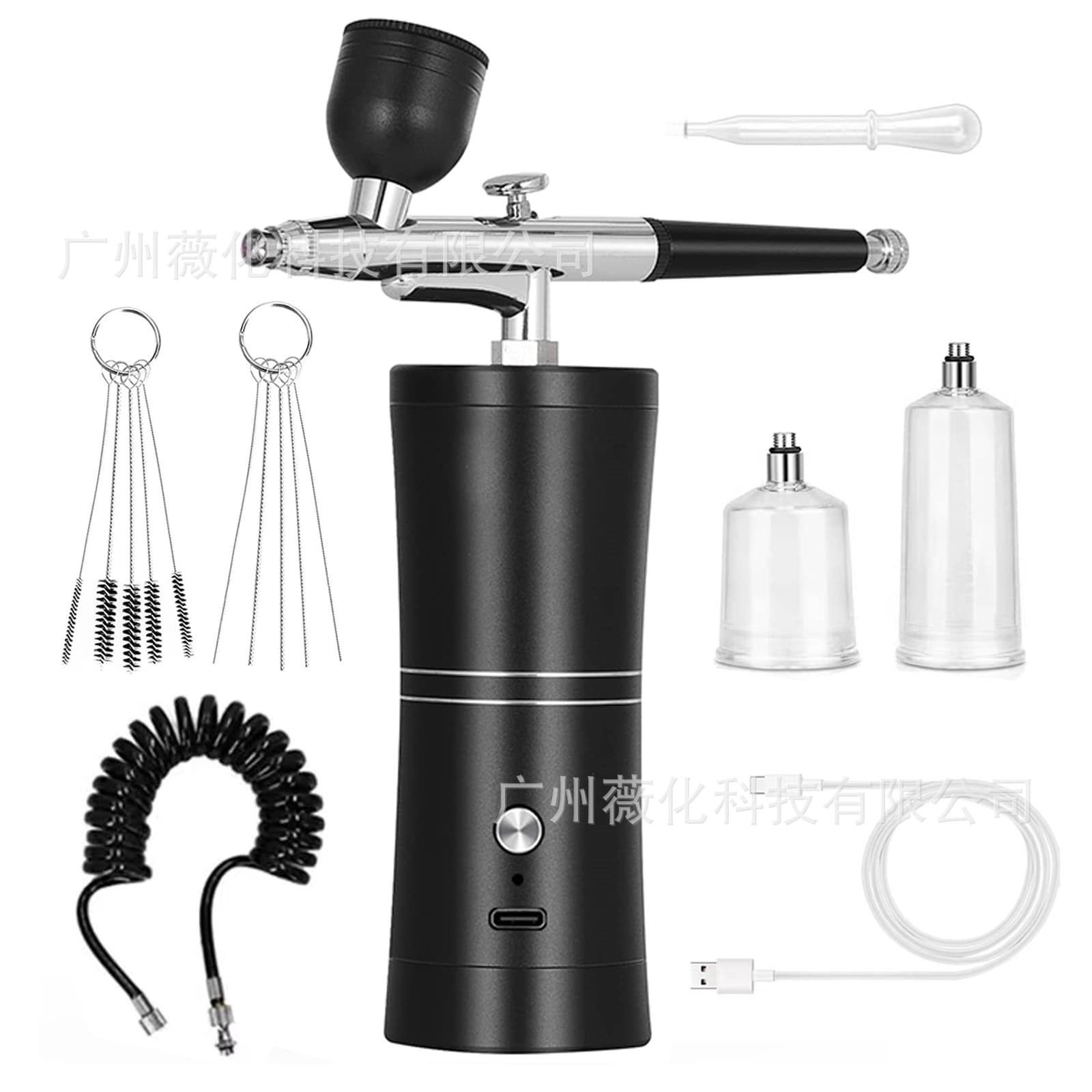 Cross-border Hot Sale Oxygen Infusion Device Amazon Electric Spray Gun Airbrush Coloring Beauty Nail Art Painting Spraying Oxygen Infuser Wholesale