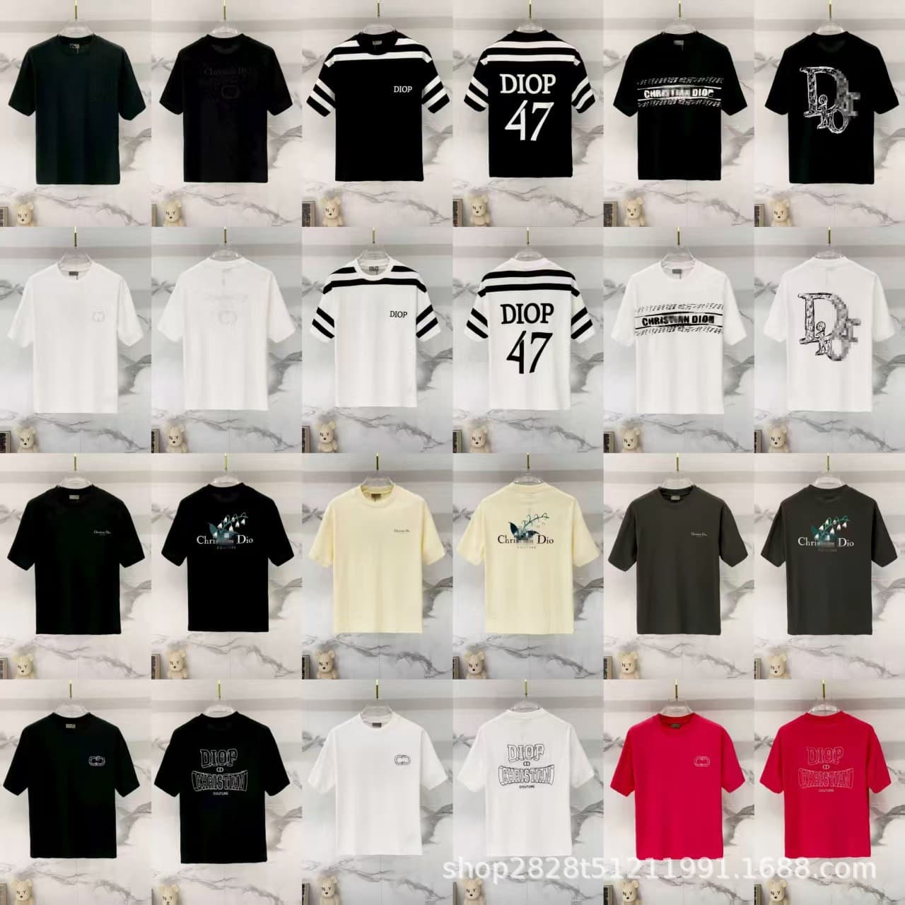 Correct Version D&G 2026 Summer New Classic Logo Print Casual Loose Crew Neck Short Sleeve T-Shirt