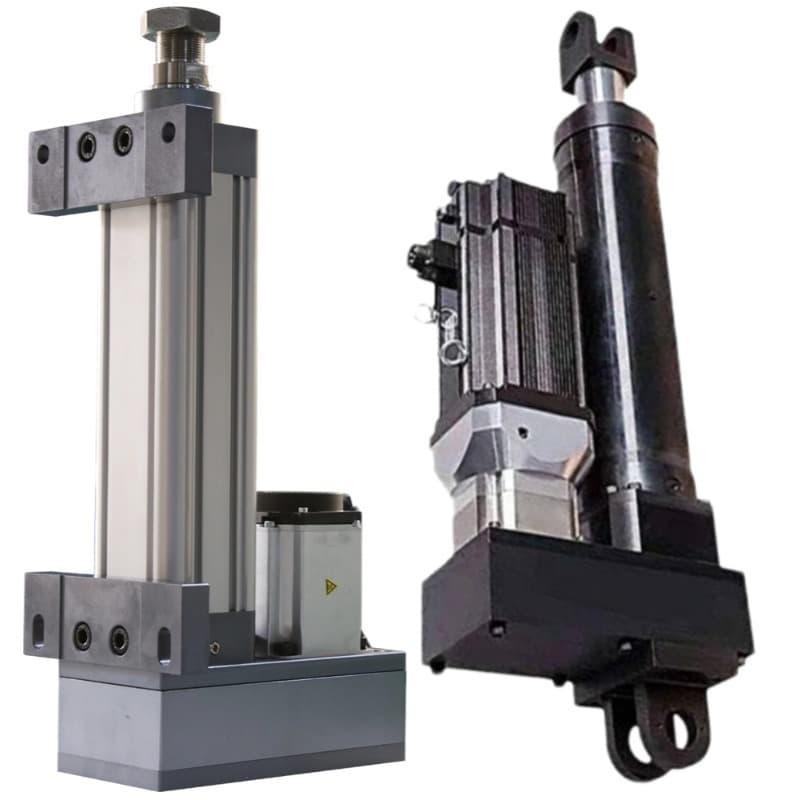 Servo Electric Cylinder Explosion-Proof Waterproof Actuator Lifting Telescopic Cylinder Heavy-Duty High-Speed 2-Ton Deep Sea IP69K