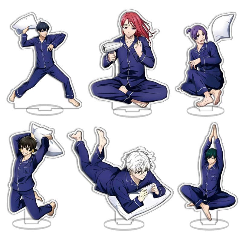 Blue Lock Isagi Yoichi Bachira Meguru Acrylic Stand Figure Anime Merchandise Cross-border