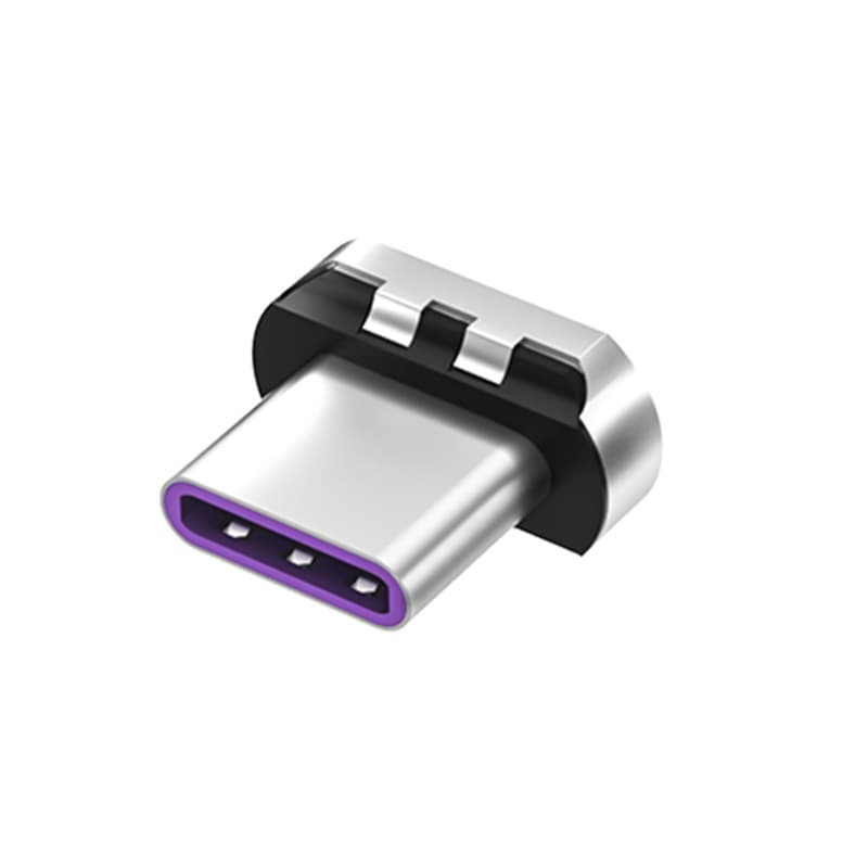 Cross-border Magnetic Adapter 120W Fast Charging for Apple Android Computer Phone Converter Charging Type-C Magnetic Head