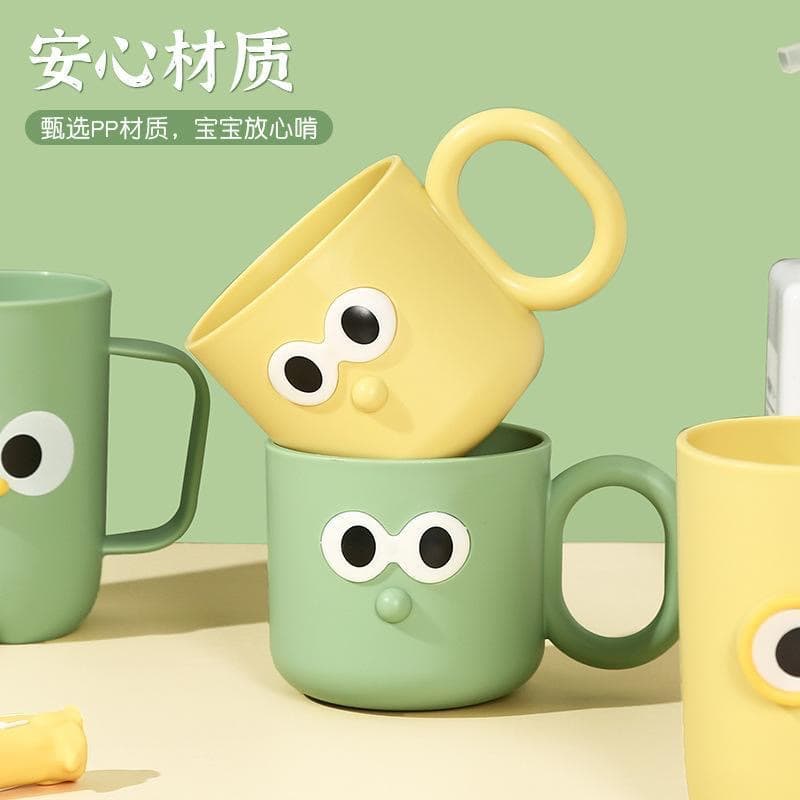 Creative Rinse Cup for Home, Kids' Cute Cartoon High-Appearance Couple Toothbrush Cup, Toothbrush Holder, Mouthwash Cup