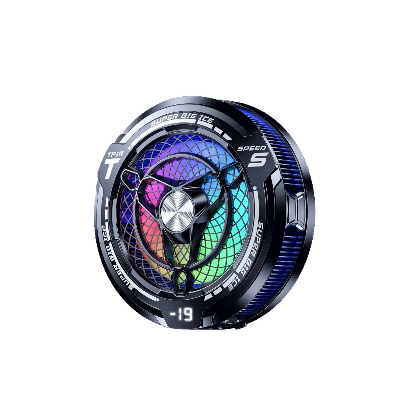 New 2025 Tablet Cooler with Digital Display AI Temperature Control 45W High Power Freezing Silent for iPad Cooler