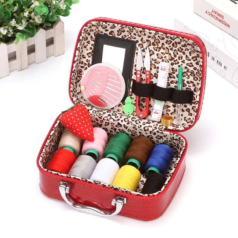 Sewing Kit Home Sewing Set with Needles, Thread, Hand Sewing Needles, Multi-functional Portable Small for Student Dormitory
