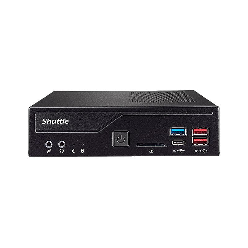 Shuttle DH670V2 Micro Mini Industrial NUC Barebone Computer Host / Industry Applications / Supports 4 Displays