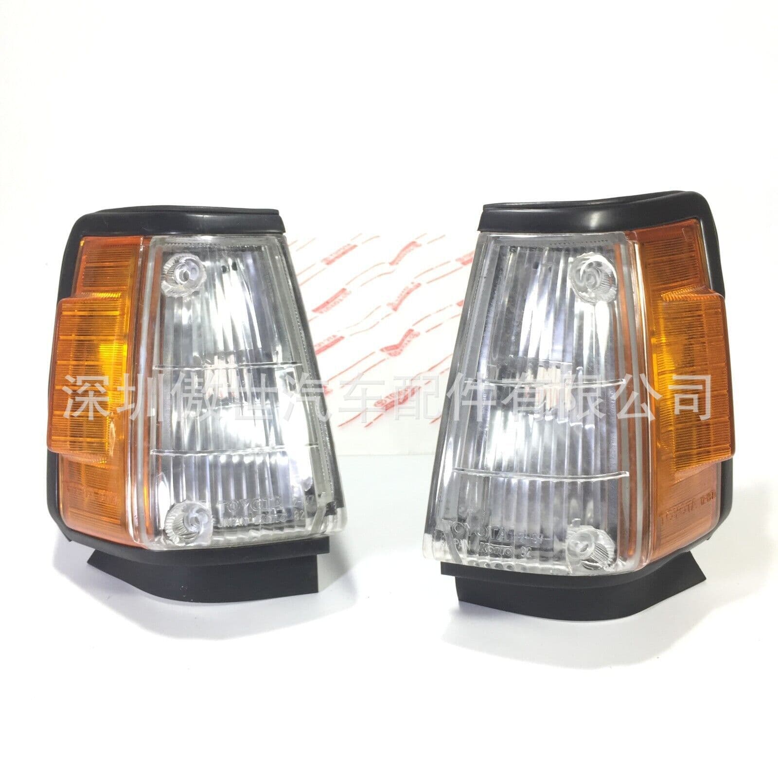 For Turn Signal and Corner Light Clear Toyota Corolla AE80 1983 - 1985 RH LH Japan