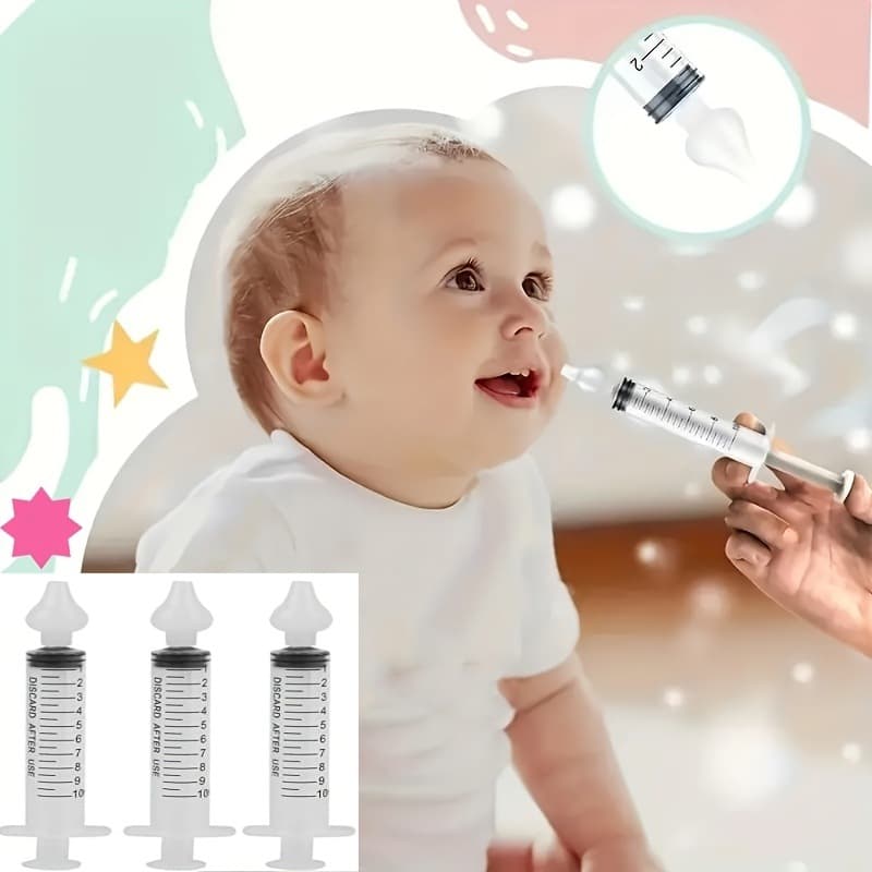 Infant and toddler nasal syringe silicone nasal mucus irrigator 10ml maternal and infant care