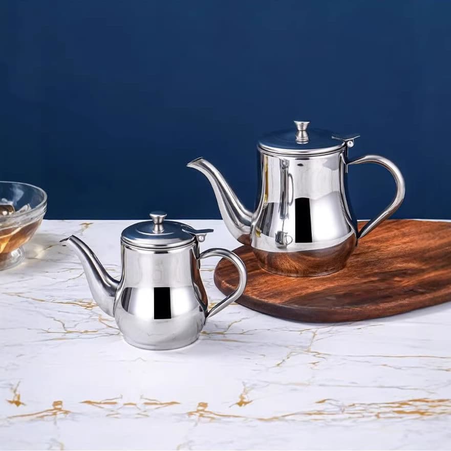 Stainless Steel Teapot Kettle Hotel Modern Coffee Kitchen Pour Over Pot Coffee Pot Food Grade 304 Stainless Steel