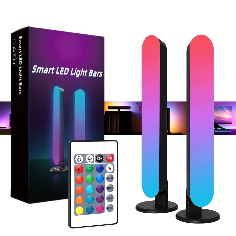 TEMU Best-Seller Desktop Atmosphere Light TV Color-Changing Rhythm Sensor Gaming RGB Music Rhythm Light Strip