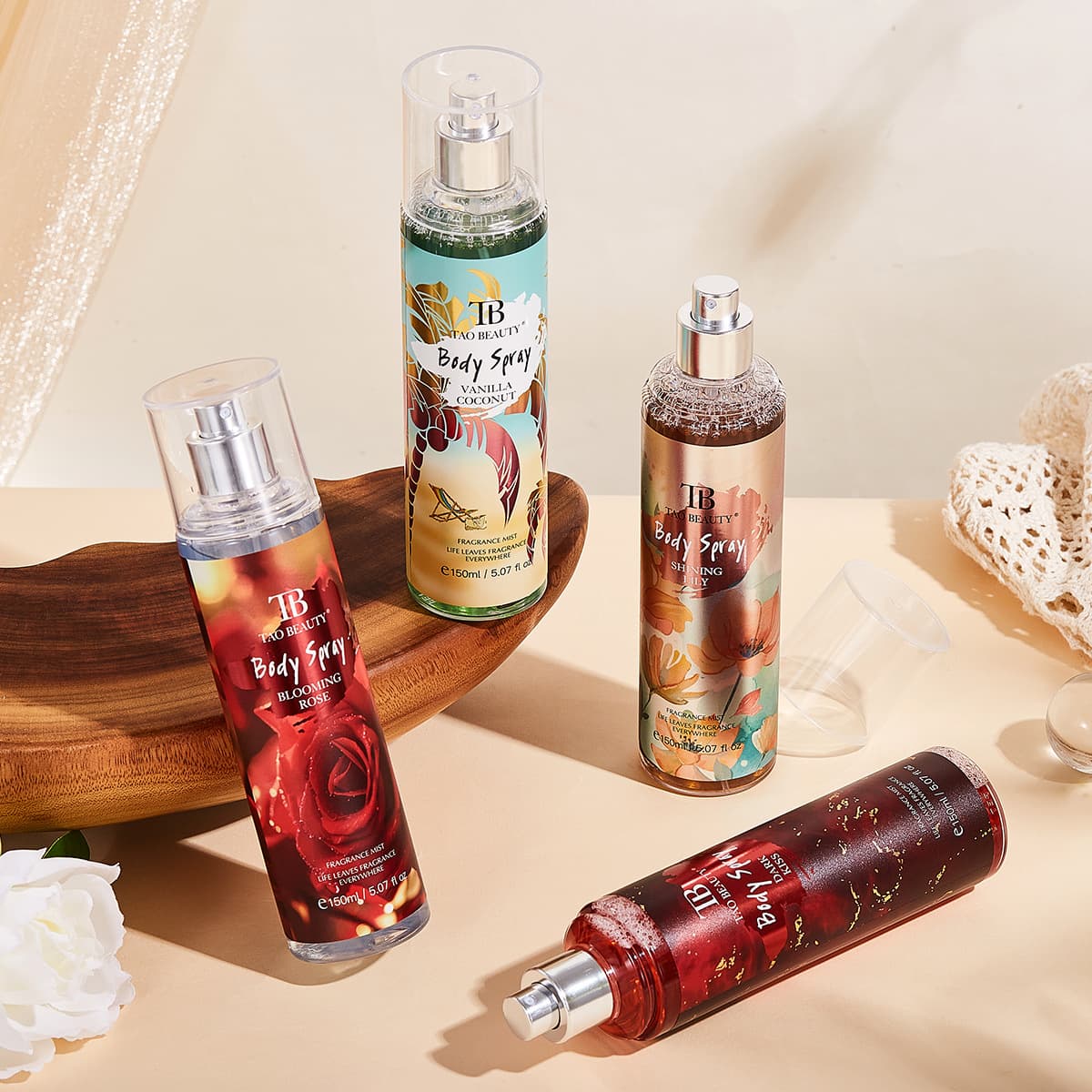Cross-border Exclusive TAO BEAUTY Fragrance Mist Long-Lasting Light Floral Fruity No Man's Land Rose Perfume Spray