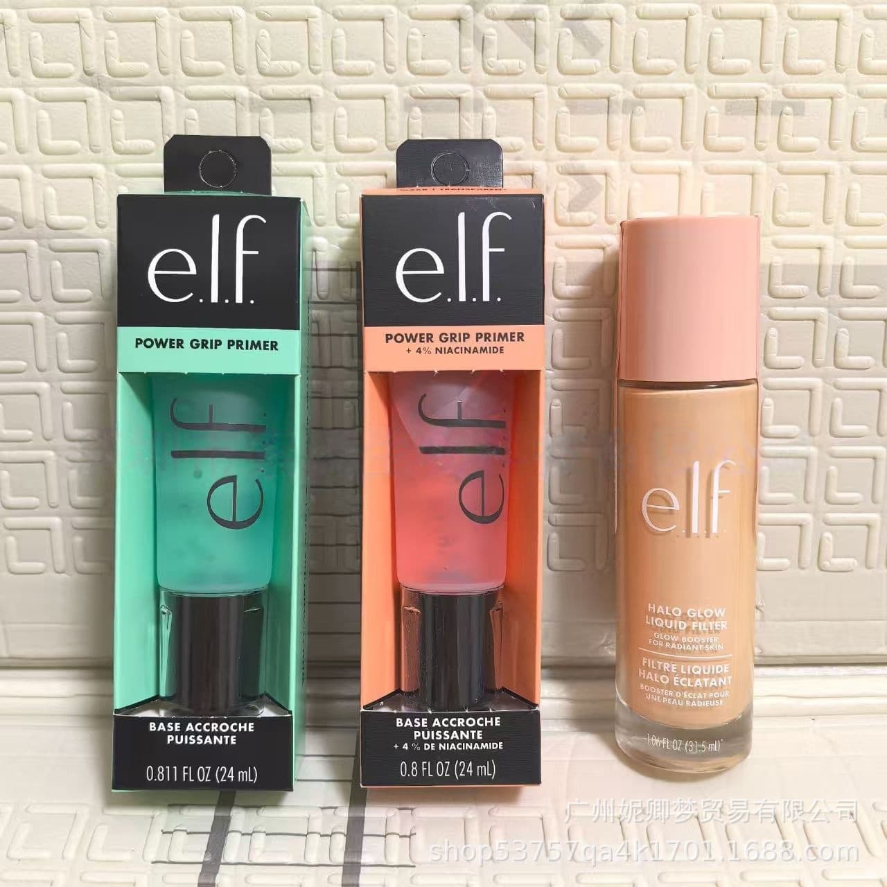 Cross-border supply of elf power grip pre-makeup gel to even skin tone, moisturizing primer and isolation in stock