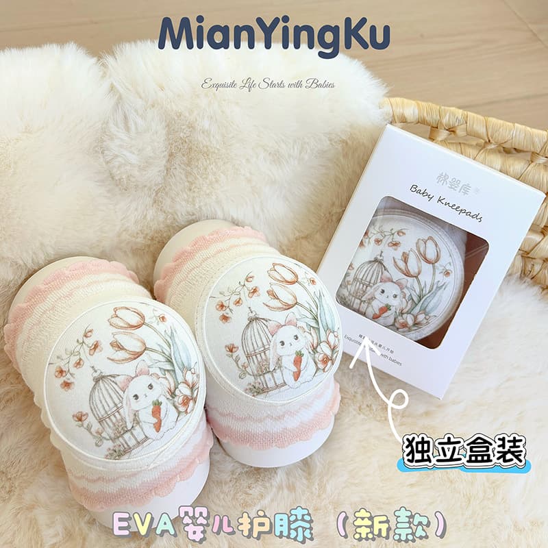 2025 Summer Thin Baby Knee Pads Baby Pure Cotton Mesh Maternity and Infant Products Crawling Children Toddler Elbow Pads