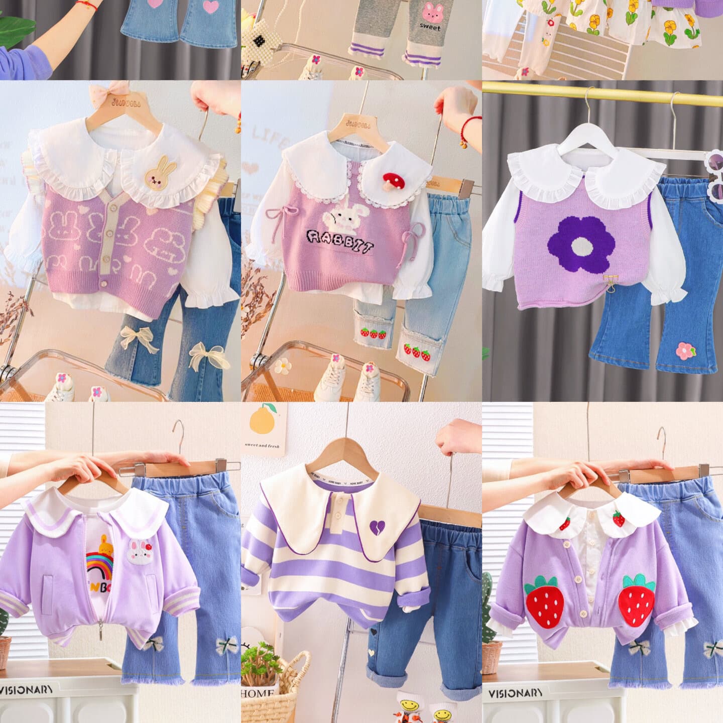 Wholesale Children's Clothing Factory Girls Spring Children's Clothing Huzhou Zhili Spring Children's Clothing Children's Set Jacket
