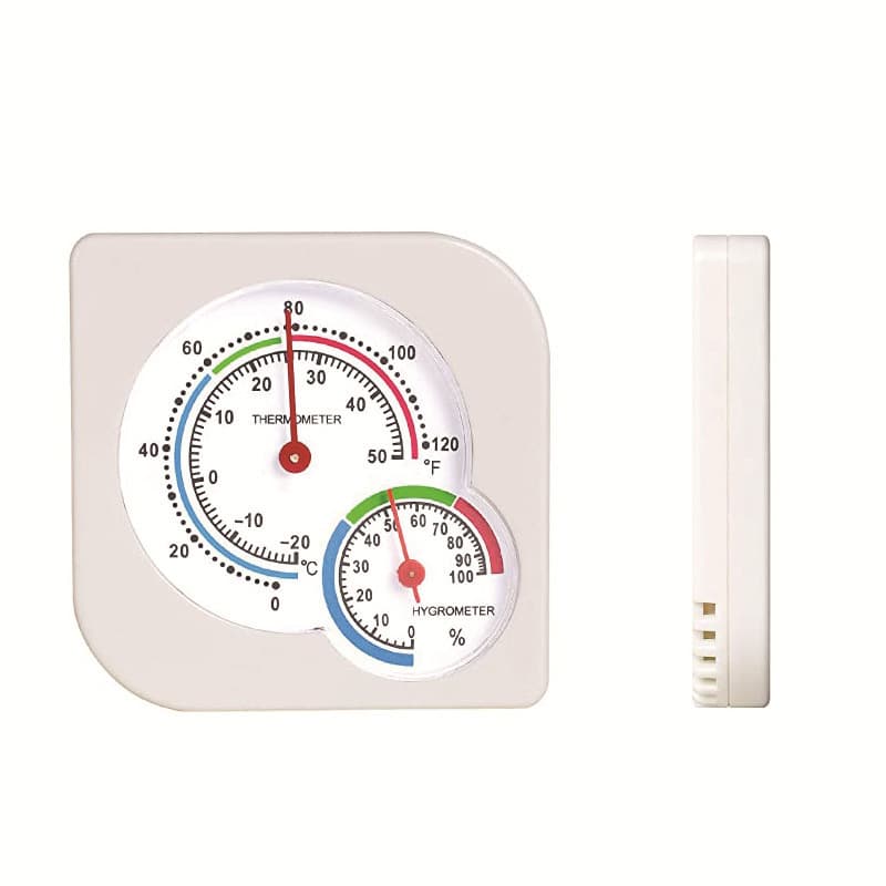 Mini Thermometer & Hygrometer Household Temperature & Humidity Meter Greenhouse Industrial Nursery Pharmacy A7 High Precision with Fahrenheit