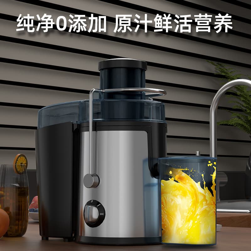 Electric Juicer with Pulp Separation, Cross-border Home Use Juice Extractor, Fruit Juicer Machine