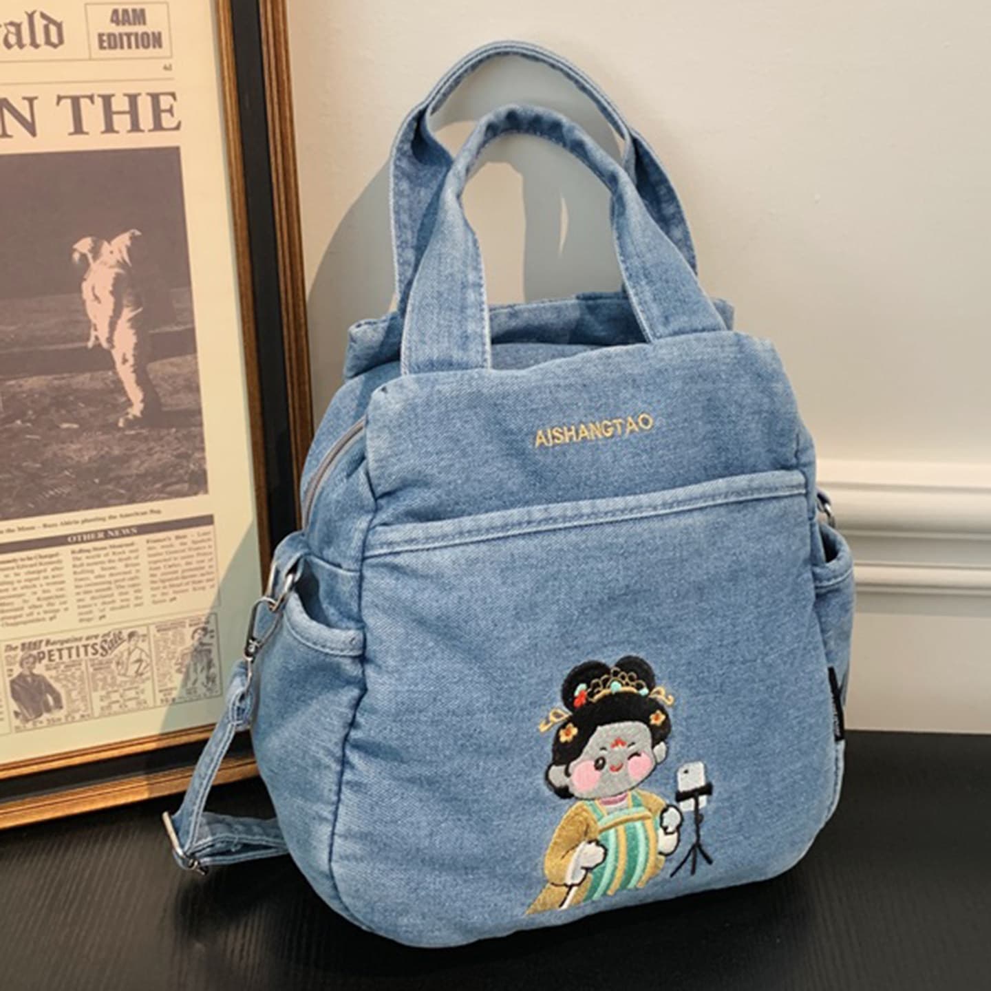Cross-border large-capacity bag 2026 new casual versatile backpack women's portable Korean style school bag high-end backpack