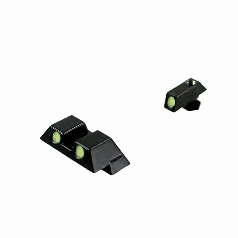 Tactical Glock luminous sight hunting tactical sight front and rear dot sight set water bomb toy front sight