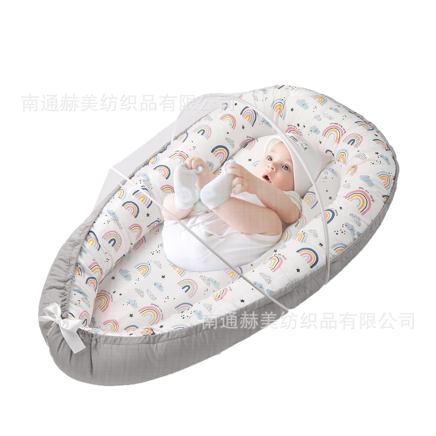 Hemei Baby Travel Crib Mosquito Net, No Installation Required, Cross-Border Compressed Breathable Mosquito Net