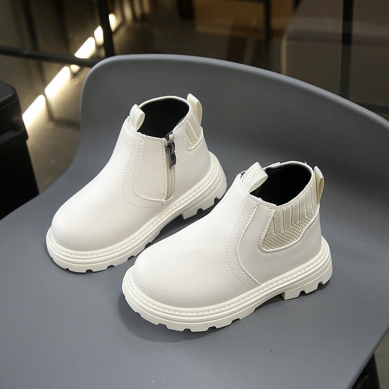 Children's Martin Boots 2026 Autumn/Winter New Style Girls Short Boots British Style Fashion Casual Boots Soft Sole Boys Leather Boots