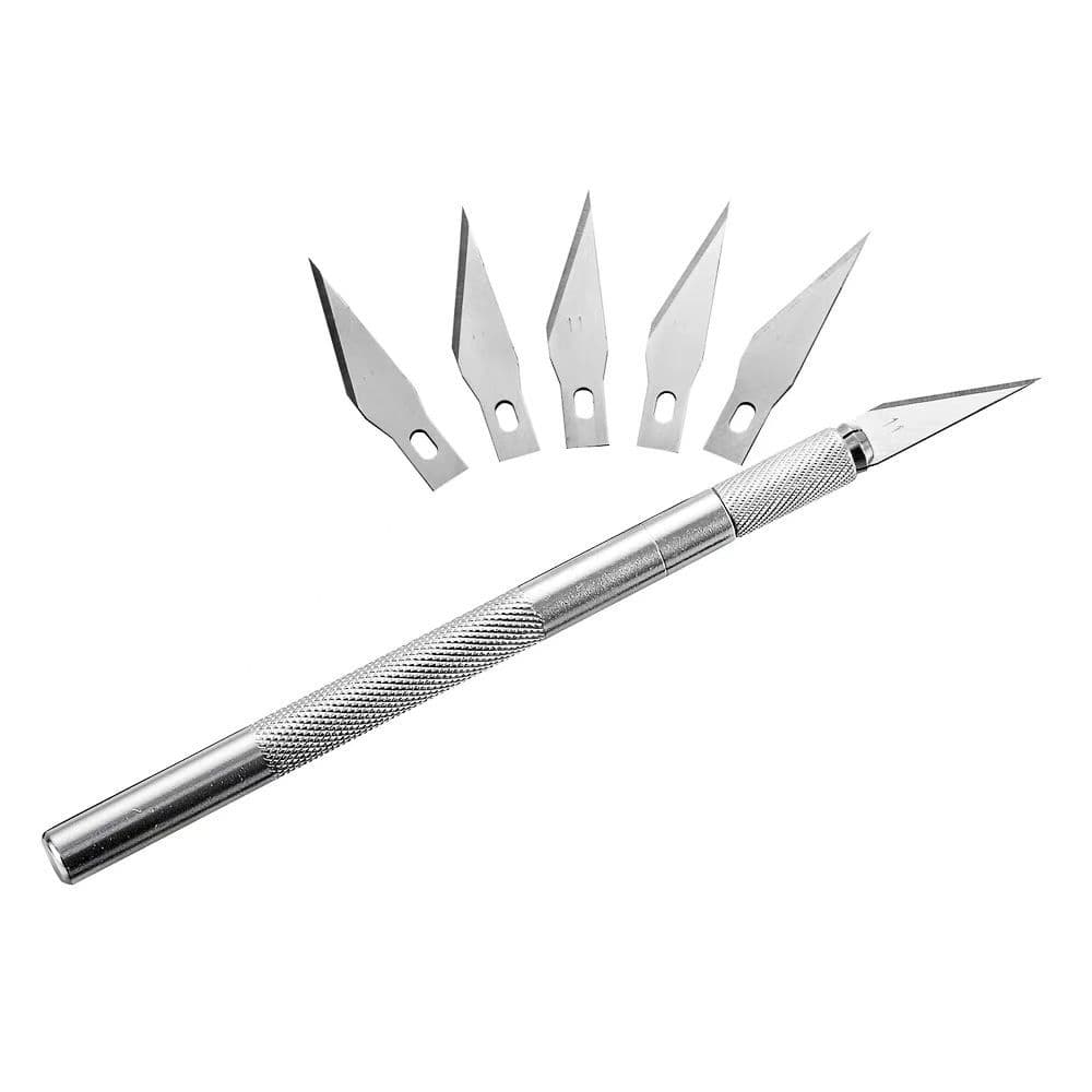 Factory direct aluminum handle carving knife metal handle art knife