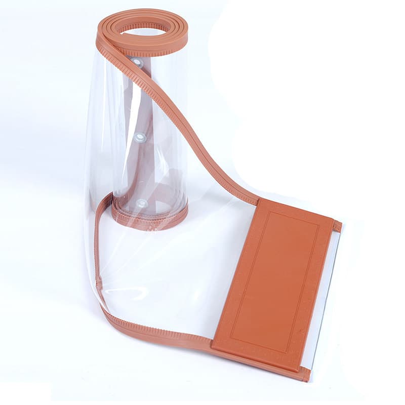 Magnetic Self-Adhesive PVC Soft Door Curtain with Magnetic Strip, Transparent Plastic Magnetic Curtain for Air Conditioning