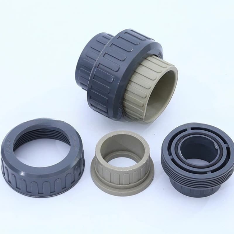 PVC to PPR Adapter Fitting - Connector for PVC and PPR Pipes, Convertible with Solvent Cement or Heat Fusion Interconnection