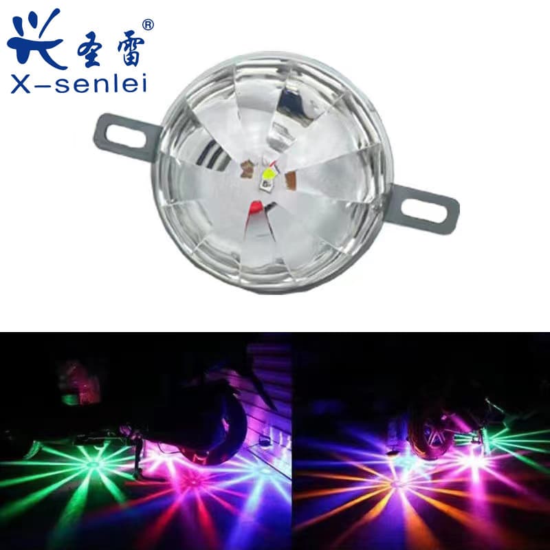 Electric Vehicle Motorcycle Laser Anti-Fog Light Anti-Collision Car Chassis Light Modified LED Brake Light Warning Tail Light