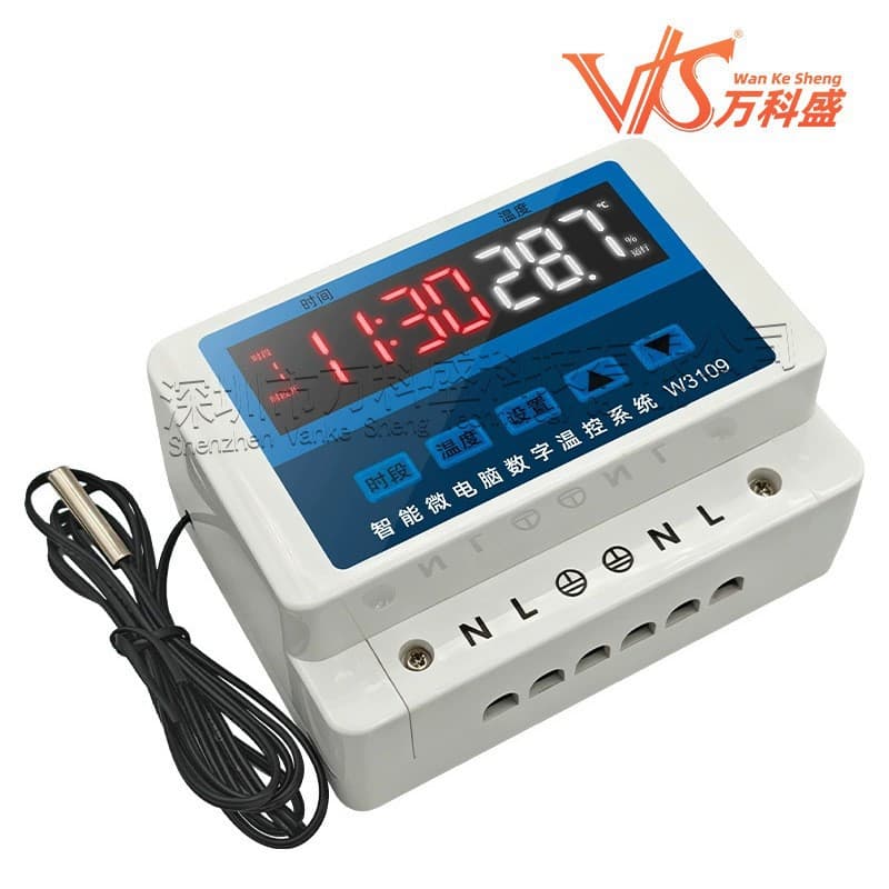 Smart Programmable Thermostat with Precise Temperature Control and Timer 3109, Dual Mode Cooling/Heating Switchable