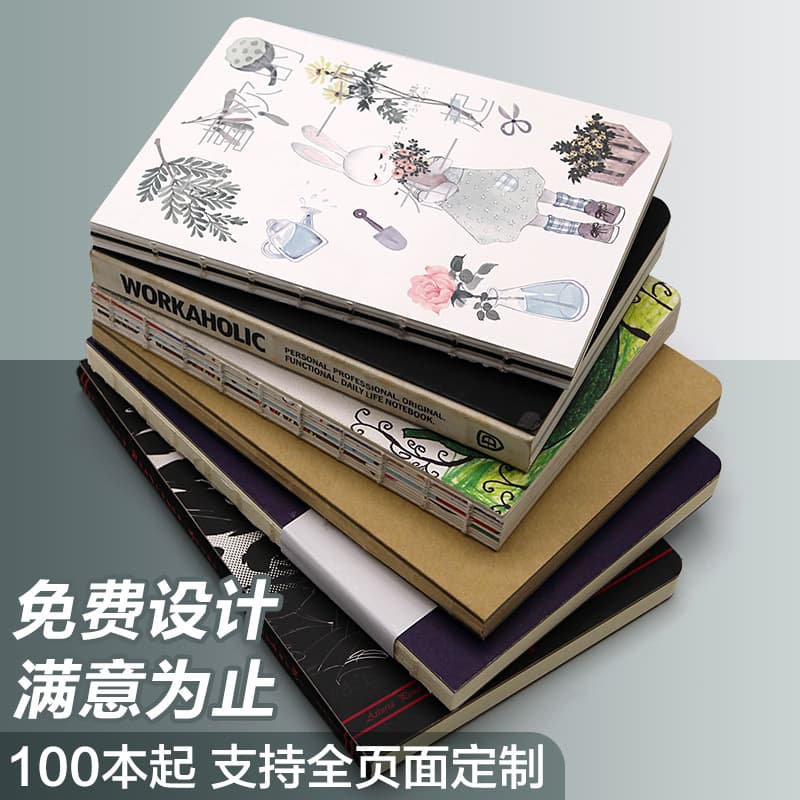 Photo book, photo album, commemorative album, hard-sided handbook, naked notebook, custom cover, logo can be printed
