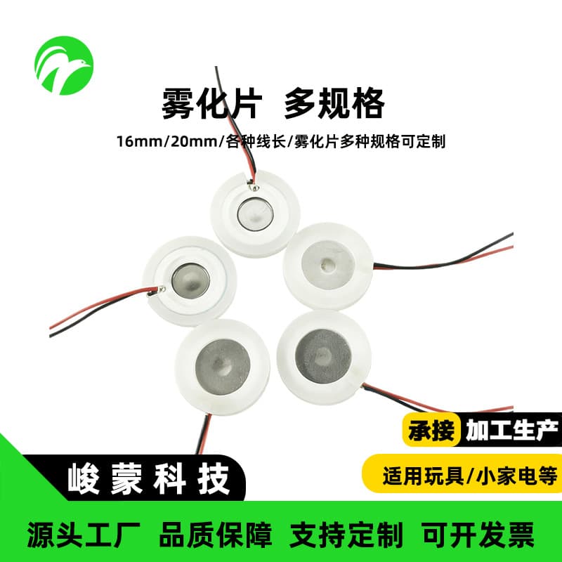 Atomizing Disc 16mm 20 Microporous Large Spray Suitable for Toys Humidifier Aromatherapy Atomizer Hydration Device Manufacturer Direct Sales