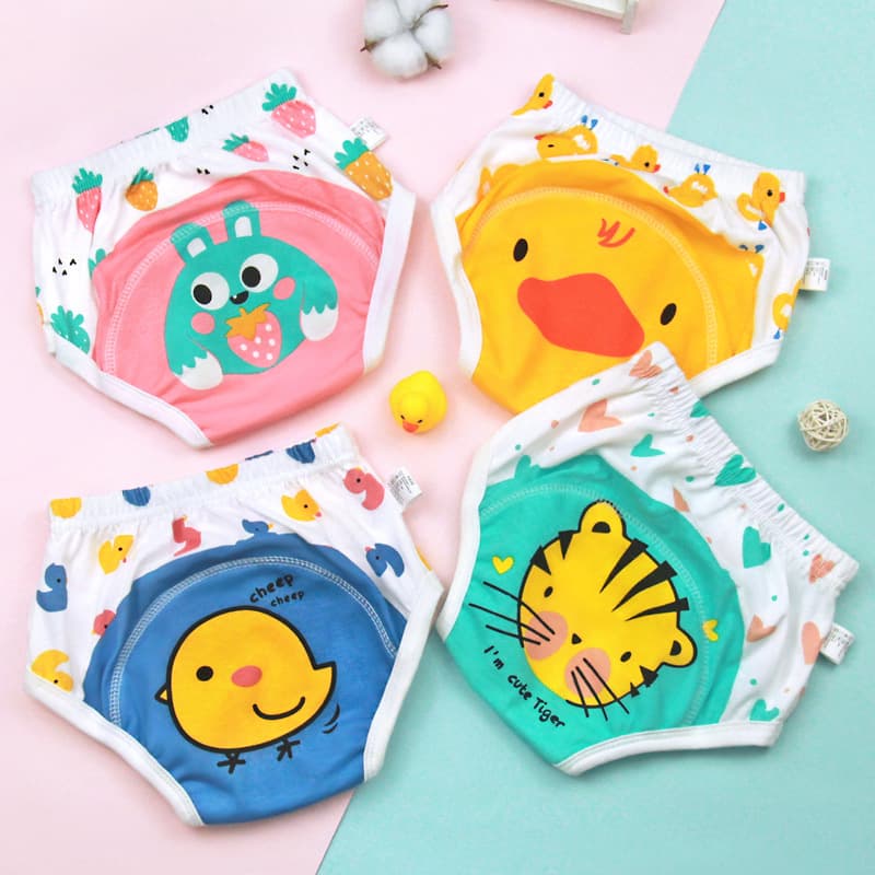 Cross-Border Baby Training Pants, Cotton Learning Pants, Summer Infant Breathable Diaper Pants, Washable Leak-Proof Pants