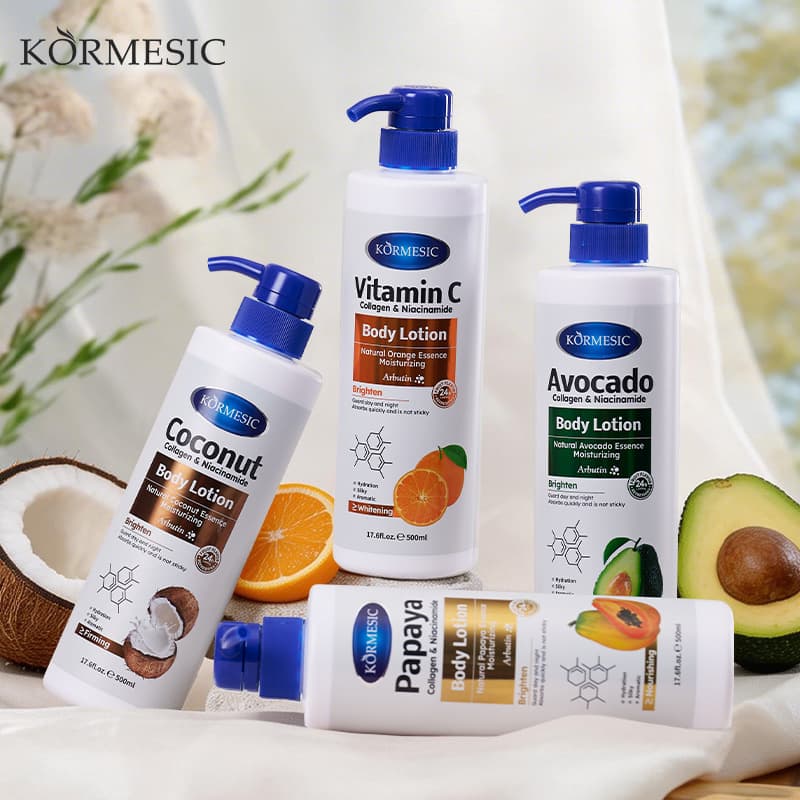 Cross-Border Stock Avocado Fruit Collagen Horse Oil Moisturizing Body Lotion, Wholesale Direct from Manufacturer for Export