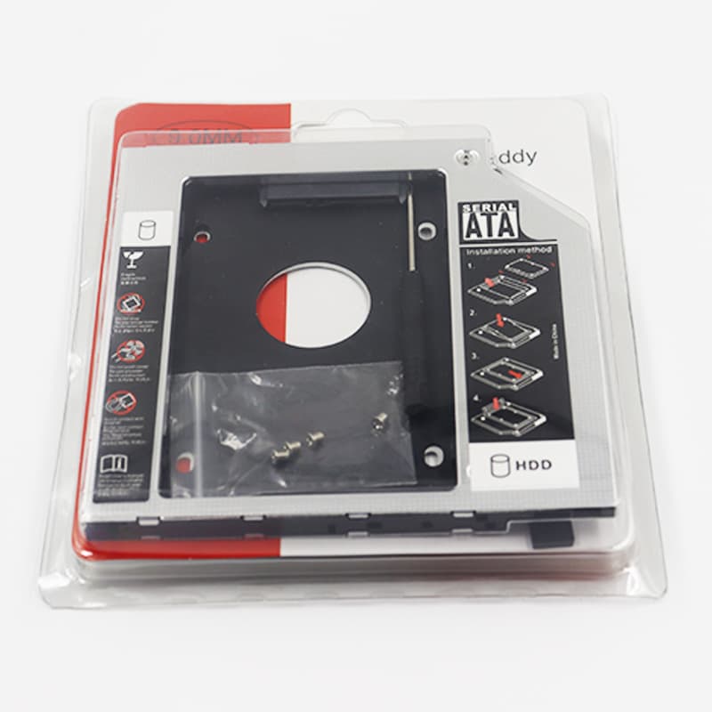 In Stock 9.0/9.5/12.7mm Laptop SATA3 Optical Drive Bay Hard Drive Caddy SSD Solid State Drive Bracket
