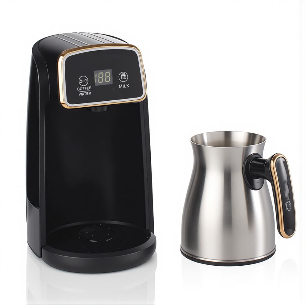 Cross-border EU Standard Turkish Coffee Pot Turkish Coffee Maker Coffee Machine Visible Tea Warmer Milk Warmer Automatic