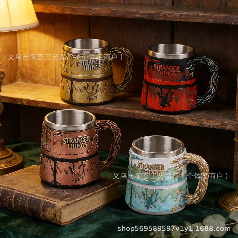 Stranger Things Coffee Mug Resin Mug Stranger Things Coffee Cup Water Cup