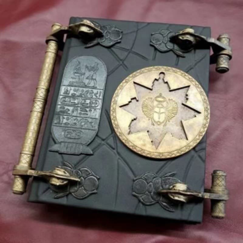 Cross-border Book of Death Mechanism Switch Book Decoration Ornament Resin Crafts Creative Home Mysterious Book