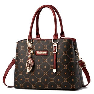 Mom's Bag Drop Shipping New Women's Handbag, Fashionable Large Capacity Crossbody Bag for Middle-Aged Women