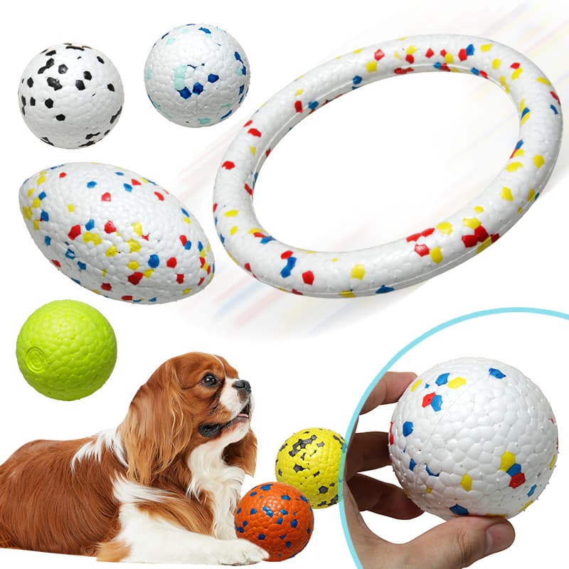Dog Toy Ball, Teething Toy Foam Football, Pet Interactive Toy, Chew and Boredom Relief Pet Toy Wholesale
