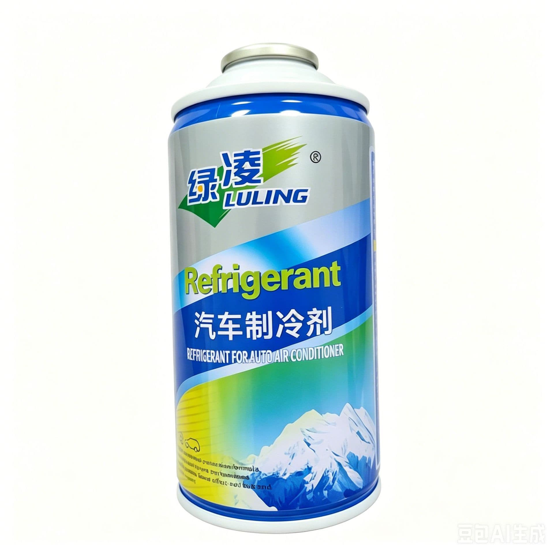Green Ling R134a Automotive Air Conditioning Refrigerant Efficient Cooling Eco-Friendly Non-Corrosive High Purity 99.56