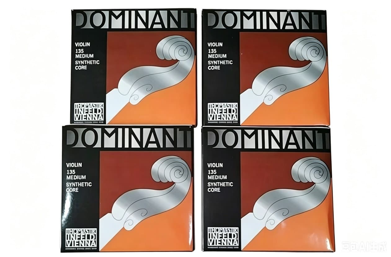 Austrian Thomastik Dominant 135B Set Violin Strings Nylon Strings